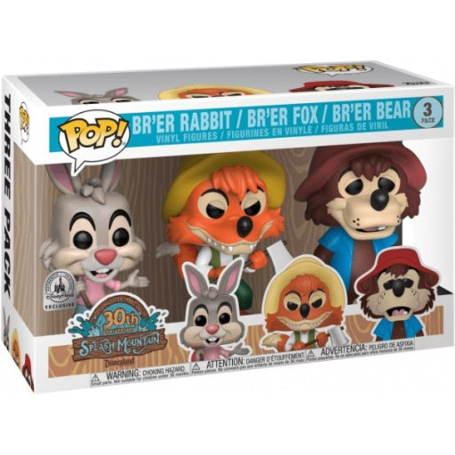 Funko Pop! Disney Splash Mountain 30th Anniversary 3-Pack