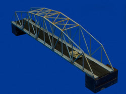 12" Steel Bridge for Vehicle or Railroad (Matboard) - 285CSS013 (Online Order Only)