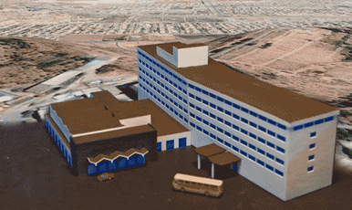 Kabul Hotel Intercontinental (Matboard) - 285CSS015 (Online Order Only)