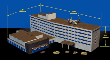 Kabul Hotel Intercontinental (Matboard) - 285CSS015 (Online Order Only)