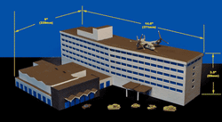 Kabul Hotel Intercontinental (Matboard) - 285CSS015 (Online Order Only)