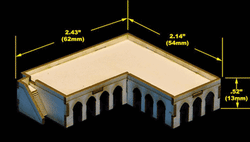Middle Eastern Building (Matboard) - 285CSS006 (Online Order Only)