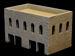 Middle East Two Story Building - 28MMDF021 (Online Order Only)
