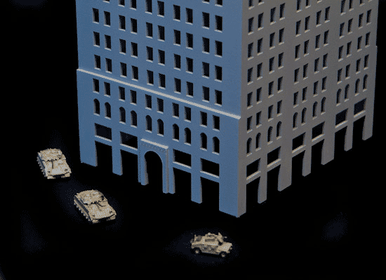 Large Skyscraper  (MatBoard) - 285CSS062 (Online Order Only)