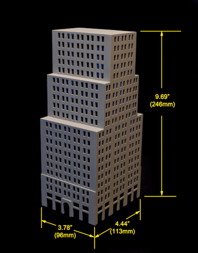 Large Skyscraper  (MatBoard) - 285CSS062 (Online Order Only)
