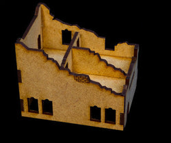 Damaged Building (MDF) - 15MMDF043 (Online Order Only)