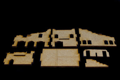 Damaged Building (MDF) - 15MMDF043 (Online Order Only)