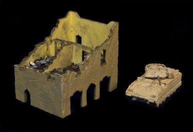 Damaged Building (MDF) - 15MMDF043 (Online Order Only)
