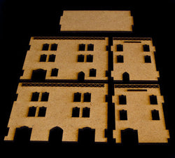 Middle East Three Story Building (MDF) - 15MMDF023 (Online Order Only)