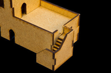Stairs - 3 Per Kit (MDF) - 15MMDF052 (Online Order Only)