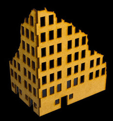 Ruined City Building - 28MMDF002 (Online Order Only)