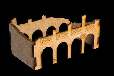 Ruined Building (MDF) - 15MMDF057 (Online Order Only)