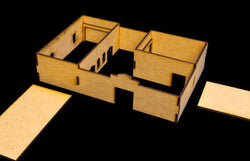 Walled Compound With Removable Roof (MDF) - 15MMDF036-R (Online Order Only)