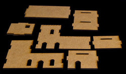 Middle East Two Story Building - 28MMDF026 (Online Order Only)
