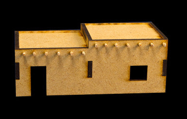 Afghan Style Hovel (MDF) - 15MMDF063 (Online Order Only)