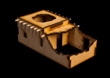 Ruined Afghan Style Hovel (MDF) - 15MMDF073 (Online Order Only)