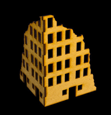 Ruined City Building - 28MMDF001 (Online Order Only)