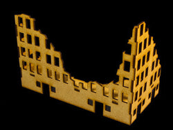Ruined City Building - 28MMDF003 (Online Order Only)