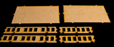 15mm "Stackable" Building, Top Floor (MDF) - 15MMDF103-3 (Online Order Only)