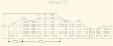 Ruined City Building (MDF) - 15MMDF267 (Online Order Only)