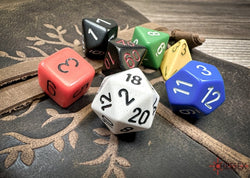 Nostalgia Opaque GM & Beginner Player Polyhedral 7-Die Set (Online Only)