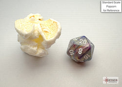 Festive Carousel/white Mini-Polyhedral 7-Die Set (Mini Poly Release 3) (Online Only)