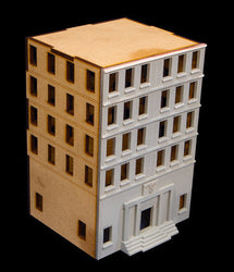 WWII City Building (MDF) - 15MMDF450 (Online Order Only)