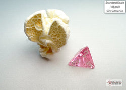 Translucent Pink/white Mini-Polyhedral 7-Die Set (Mini Poly Release 3) (Online Only)