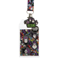 Disney Villains AOP Rubber Charm Lanyard (Online Order Only)