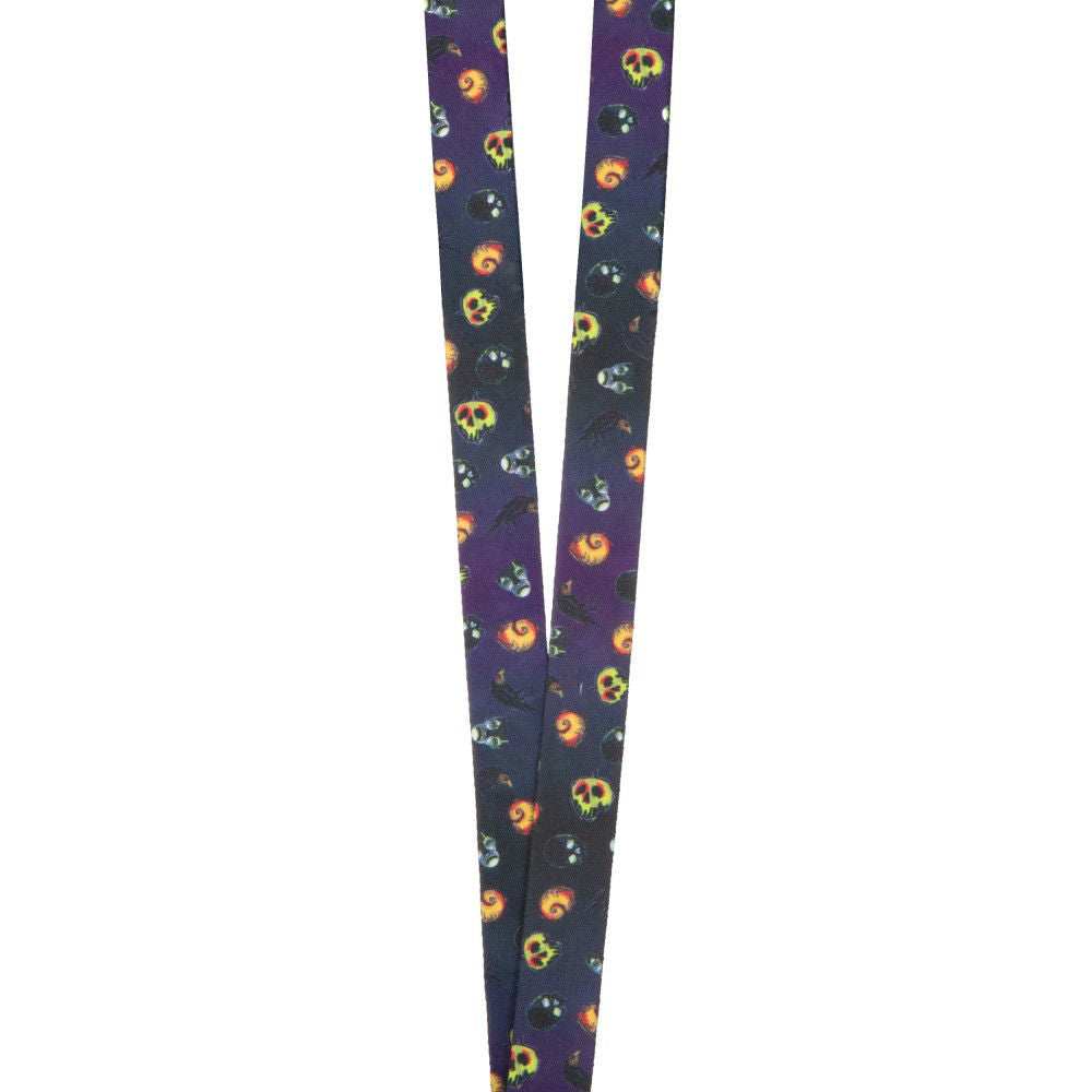 Disney Villains AOP Rubber Charm Lanyard (Online Order Only)