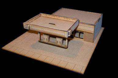 15mm 7-11 Store, Complete Set (MDF) - 15MMDF124-2 (Online Order Only)
