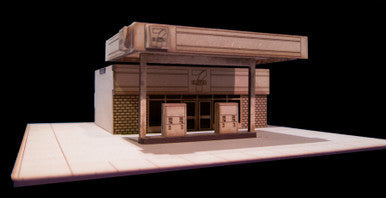 15mm 7-11 Store, Complete Set (MDF) - 15MMDF124-2 (Online Order Only)