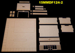 15mm 7-11 Store, Complete Set (MDF) - 15MMDF124-2 (Online Order Only)