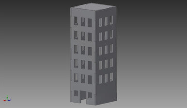 City Building (MDF) - 15MMDF254 (Online Order Only)
