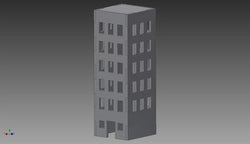 City Building (MDF) - 15MMDF254 (Online Order Only)
