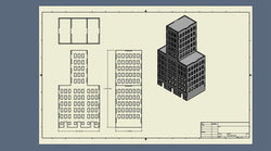 Sky Scraper (MDF) - 15MMDF259 (Online Order Only)