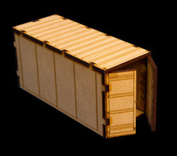 20' Shipping Container (With Open Door) - 28MMDF151-2 (Online Order Only)