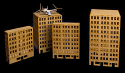 6mm Tall City Buildings (Matboard) - 285CSS031 (Online Order Only)
