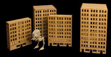 6mm Tall City Buildings (Matboard) - 285CSS031 (Online Order Only)