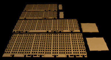 6mm Tall City Buildings (Matboard) - 285CSS031 (Online Order Only)