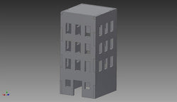 City Building (MDF) - 15MMDF265 (Online Order Only)