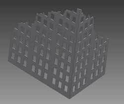 Ruined City Building - 28MMDF001-1 (Online Order Only)