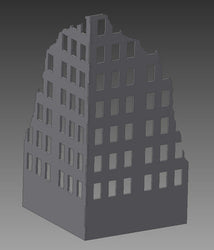 Ruined City Building - 28MMDF002-1 (Online Order Only)