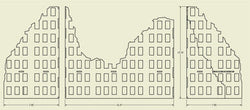 Ruined City Building - 28MMDF003-1 (Online Order Only)