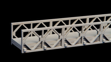 Bailey Bridge, 16.9" long (MDF) - 15MMDF270-2 (Online Order Only)
