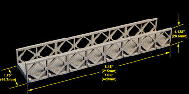 Bailey Bridge, 8.45" long (MDF) - 15MMDF270-1 (Online Order Only)