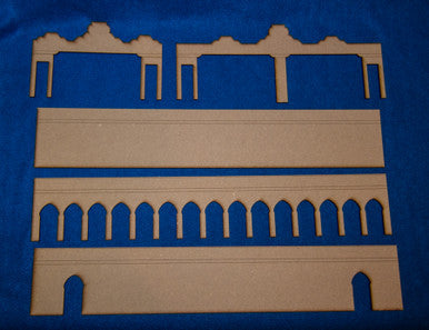 Middle Eastern City Walls - 28MMDF083 (Online Order Only)