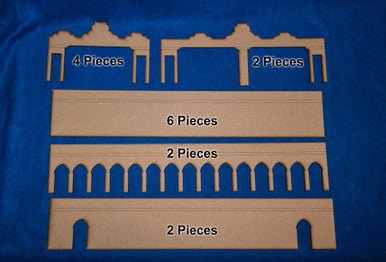 Middle Eastern City Walls - 28MMDF083 (Online Order Only)
