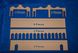 Middle Eastern City Walls - 28MMDF083 (Online Order Only)
