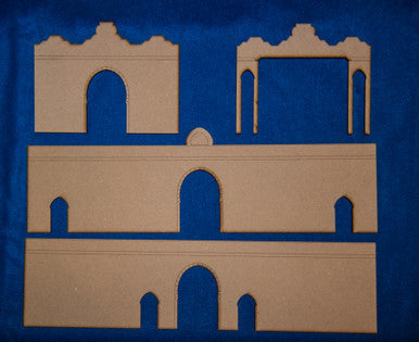 Middle Eastern City Walls - 28MMDF084 (Online Order Only)